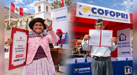 El sueño de la casa propia formal: entregan más de 8.100 títulos de propiedad en Arequipa, Ica, Ayacucho y más regiones