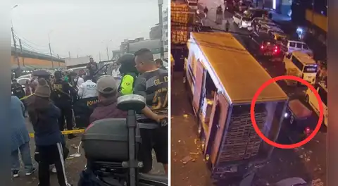 Asesinan a parqueador en el Mercado Mayorista de Frutas en La Victoria: sicarios dispararon hasta 14 veces
