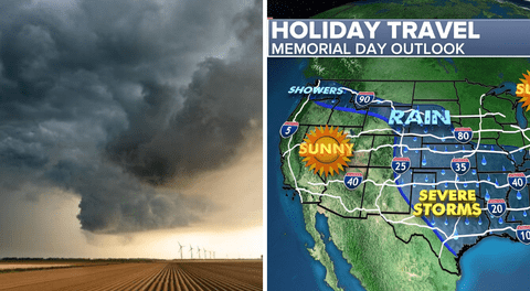 Memorial Day travel chaos: storms delay flights and threaten millions across the South