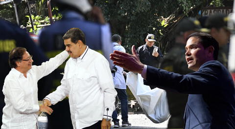 Venezuelan president said that U.S. are responsable for Colombian crisis