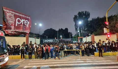 Estudiantes toman la universidad San Marcos ante irregularidades en elecciones