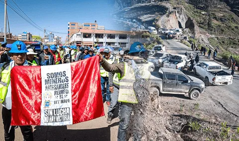 Paro de mineros: anuncian tregua de 24 horas y piden diálogo al Ejecutivo