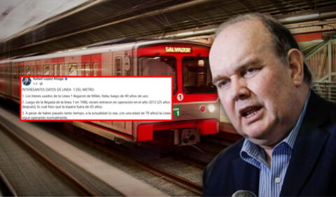 Ositrán desmiente a RLA: trenes de Línea 1 no fueron usados, se diseñaron nuevos en Italia 