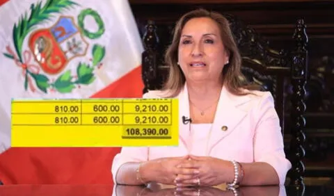 Dina Boluarte intentó acelerar el pago de más de S/200.000 a su favor por demanda laboral contra Reniec