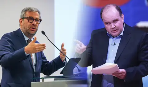 Rafael López Aliaga amenaza a Piero Corvetto: "Voy a verlo a su oficina y no sé si quede vivo"