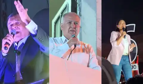 Cierre de campaña 2026: Alfonso López Chau y Jorge Nieto tuvieron sus últimos eventos públicos en Lima