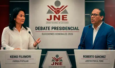 Debate Presidencial 2026 EN VIVO: Roberto Sánchez y Keiko Fujimori se enfrentan esta noche