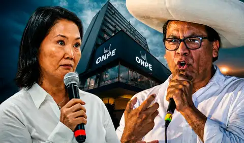 ONPE al 100%: Fujimori superó a Sánchez por solo 49.641 votos