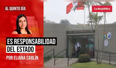 Es responsabilidad del Estado, por Eliana Carlín
