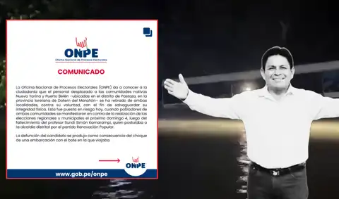 Amazonas: expulsan a personal de ONPE tras disputas por fallecimiento de candidato