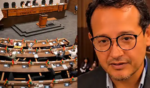 Diplomático peruano estuvo en el Congreso de Bolivia durante sesión por arresto de fiscal que investigaba a Cerimedo