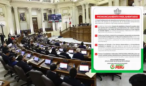 JP presentará demanda de inconstitucionalidad por aprobación de pedido de facultades