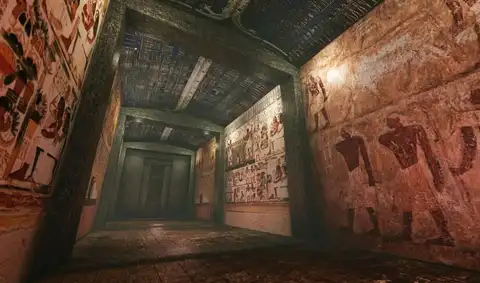 Egipto reabre la tumba de 3.400 años de antigüedad de uno de sus faraones más grandes a 14 metros bajo tierra