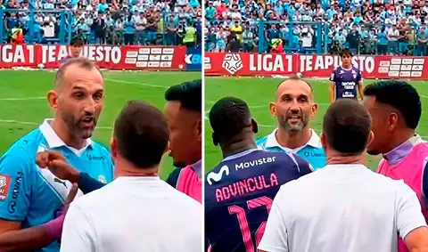 Pablo Guede vs Hernán Barcos: las fuertes frases que se dijeron en su enfrentamiento en el Alianza vs Cristal