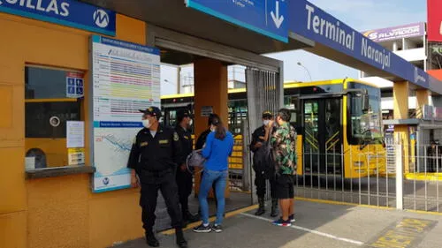 Así lucio la estación Naranjal en su cuarto día de estado de emergencia [VIDEO]