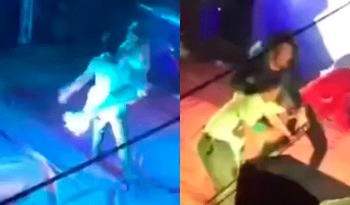 YouTube: Mujer encuentra a su novio bailando con una stripper y le propina brutal paliza [VIDEO]