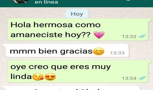 WhatsApp: Joven piropea a una chica y ella lo 'trolea' épicamente [FOTOS]