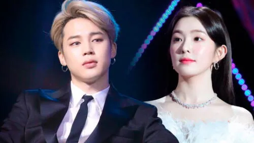 El vocalista de BTS, Jimin no podría ocultar sus sentimientos por Irene de Red Velvet.