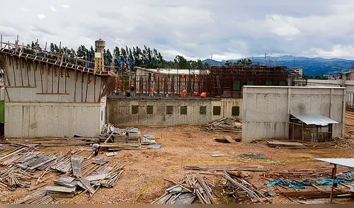 Contraloría detecta deficiencias en obra del penal de Cajamarca