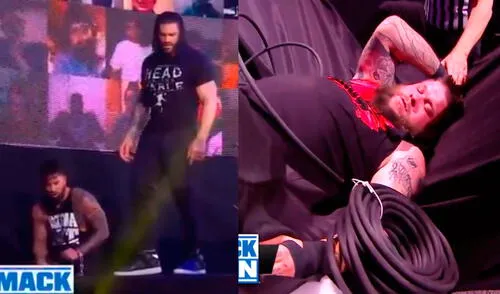 Roman Reigns acabó con Kevin Owens en el primer SmackDown del 2021. Foto: WWE WWE SmackDown resultados y repetición