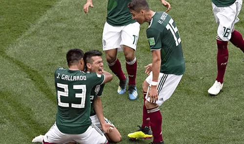 Emotiva celebración de los "aztecas" tras histórico triunfo ante Alemania [VIDEO] 