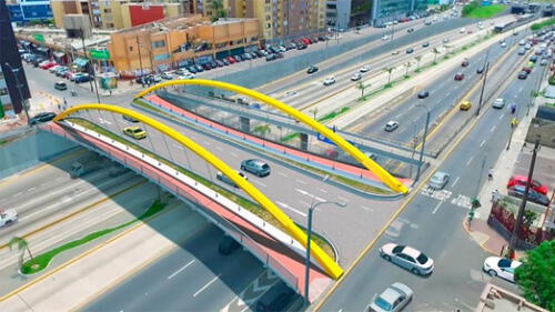 Vía Expresa: Municipalidad de Lima inaugurará mañana el puente Leoncio Prado Vía Expresa: Municipalidad de Lima inaugurará mañana el puente Leoncio Prado