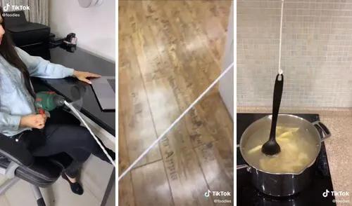 El 'revolucionario' invento de una joven para freír papas desde su cuarto