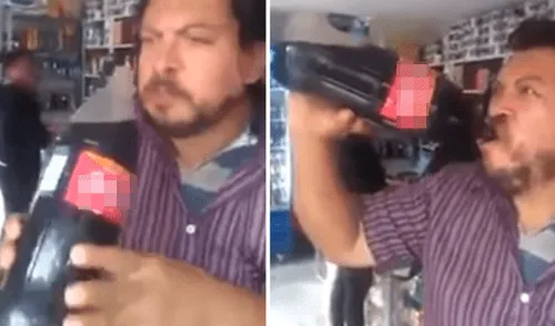 Facebook: graban a hombre tomando gaseosa de 3 litros de un solo sorbo y miles quedan en shock [VIDEO]
