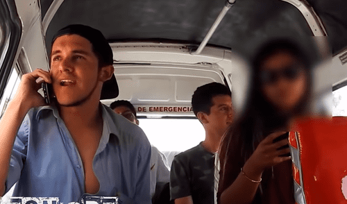 YouTube viral: oculta su identidad y se disfraza de cobrador de combi para descubrir a cazafortunas [VIDEO]