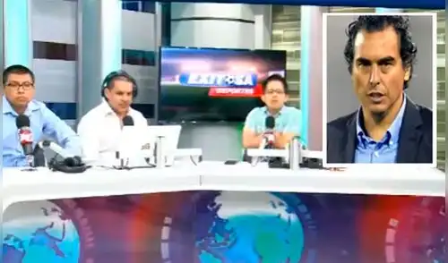 YouTube: Chemo del Solar responde mal a periodista que analizaba rendimiento de Sporting Cristal