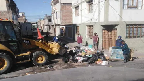 Recojo de basura es limitado en el distrito de Paucarpata, en Arequipa.