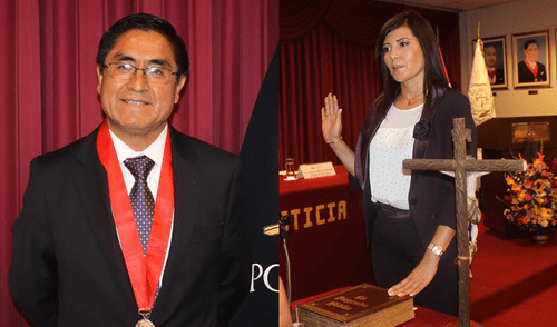 Esposa de César Hinostroza salió del país con destino a España