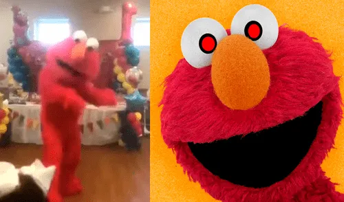 Vía Facebook: Elmo es 'poseido' y asombra a miles con su inusual baile [VIDEO]