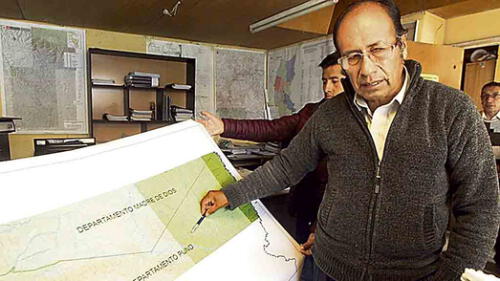 Decisión. Chura comunicó acuerdo con región Madre de Dios.