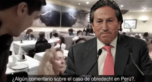 Toledo y su reacción tras ser encarado por chileno sobre Caso Odebrecht [VIDEO]