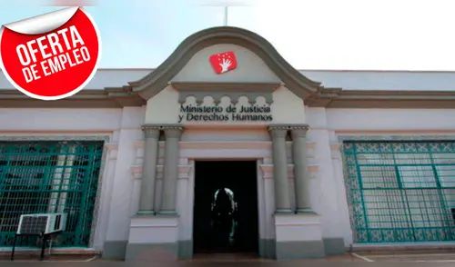 Ofertas de trabajo: Minjus ofrece puestos con sueldos de hasta S/ 12.000