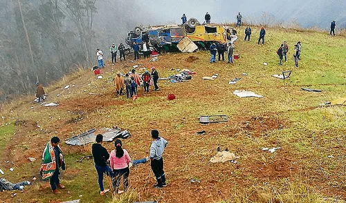 Accidente en Otuzco.