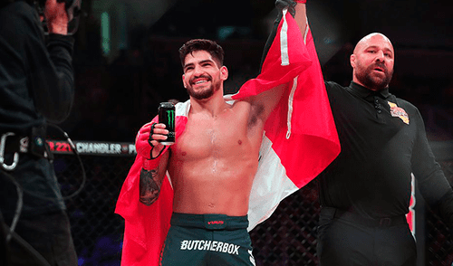 Gastón Bolaños venció a Nathan Stolen por nocaut técnico en Bellator 220 [VIDEO]