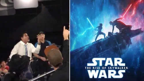 'Fan' fue expulsado de una sala de cine por agredir a otro espectador que usó su celular - Fuente: Instagram