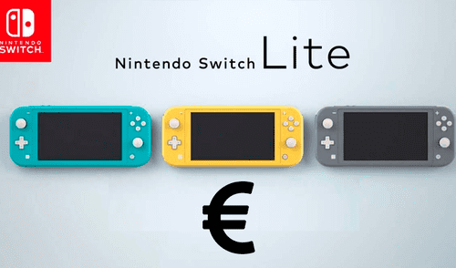 Nintendo Switch Lite precio euros