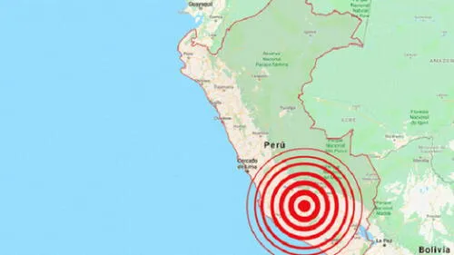Sismo de 4.4 grados se registró esta tarde en Huancavelica