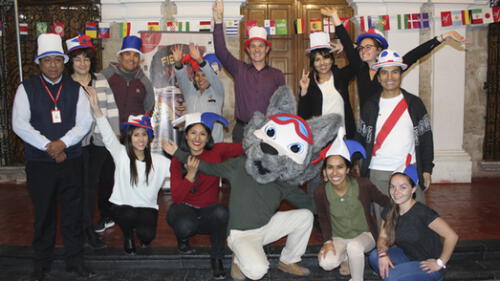 La colonia francesa que vive este Mundial Rusia 2018 en Arequipa [FOTOS y VIDEO]