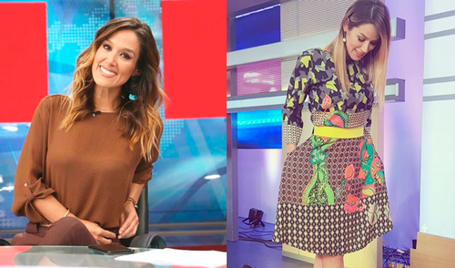 Karina Borrero contó que casi se queda semidesnuda tras percance con vestido en vivo [FOTO]