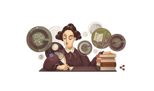 Google homenajea con su nuevo doodle a Mary Sommersvile, la 'reina de la ciencia'. Google homenajea con su nuevo doodle a Mary Sommersvile, la 'reina de la ciencia'.