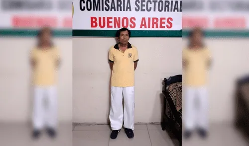 Sujeto fue detenido tras la denuncia.