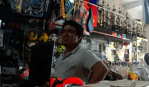 Cámara capta a delincuente robando en tienda en centro de Chiclayo [VIDEO]