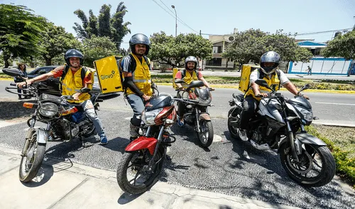 El boom de los repartidores