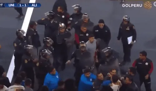 La dura recriminación de Nicolás Córdova a Horacio Benincasa en el clásico [VIDEO]