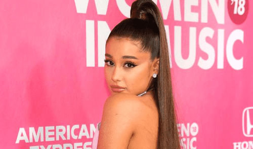 Sigue estos pasos para conseguir el peinado de cola alta de Ariana Grande