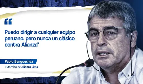 Alianza Lima: Pablo Bengoechea y sus mejores frases en Matute en conferencia | Liga 1 Perú